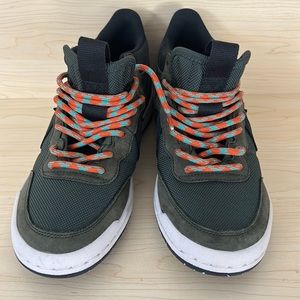 Converse Fastbreak Men's Sz 5.5/Women's Sz 7-Green Leather Skate Shoes- 162553C